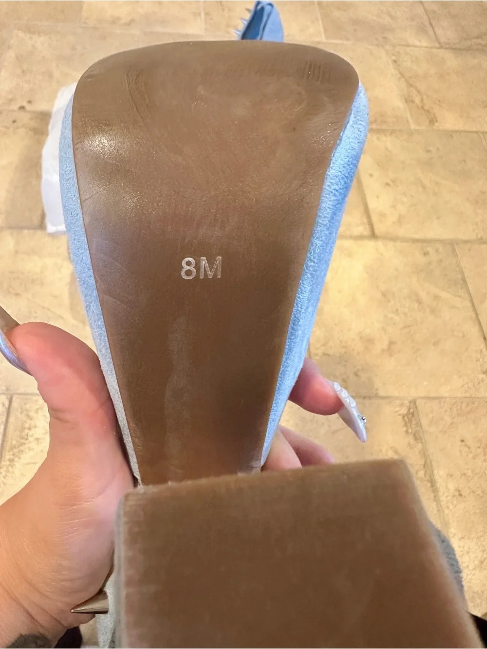 Charla Tedrick Suede Platforms with Interchangeable Strap